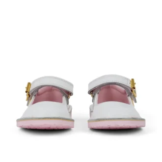 Adlar MJ de cuero blanco unisex para bebés