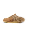 Adulto Unisex Kick Mule con pelo Mains color tostado