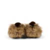 Adulto Unisex Kick Mule con pelo Mains color tostado