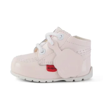 Baby Kick Hi de charol rosa claro