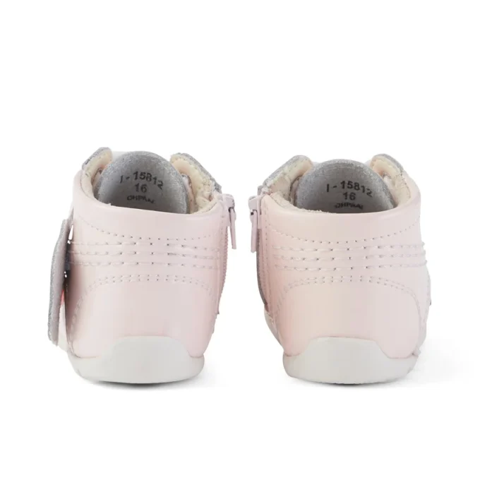 Baby Kick Hi de charol rosa claro
