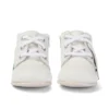Baby Kick Hi de cuero blanco
