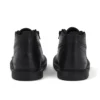 Botas Adlar Hi Scallop de piel para niñas, color negro
