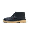 Botas Daltrey Chuk de piel unisex para adultos, color negro