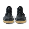 Botas Daltrey Chuk de piel unisex para adultos, color negro