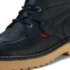 Botas Daltrey Chuk de piel unisex para adultos, color negro