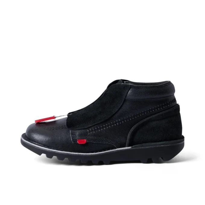 Botas de cuero ACW* Kick Hi unisex para adulto, color negro