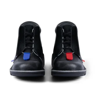 Botas de cuero ACW* Kick Hi unisex para adulto, color negro