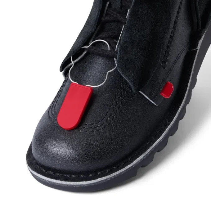 Botas de cuero ACW* Kick Hi unisex para adulto, color negro