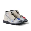 Botas de cuero ACW* Kick Hi unisex para adultos, color blanco