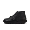 Botas de cuero Kick Hi Tab para hombre, color negro