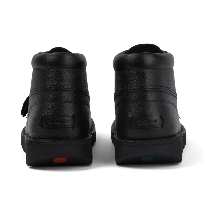 Botas de cuero Kick Hi Tab para hombre, color negro