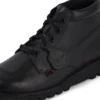 Botas de cuero Kick Hi Tab para hombre, color negro