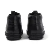Botas de piel Troiko Hi para hombre joven, color negro