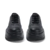 Botas Kade Lo unisex para adultos, de imitación de piel, negras
