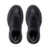 Botas Kade Lo unisex para adultos, de imitación de piel, negras
