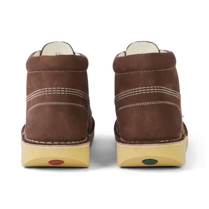 Botas Kick Hi de ante para adultos unisex, color marrón