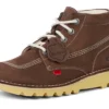 Botas Kick Hi de ante para adultos unisex, color marrón