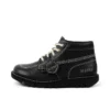 Botas Kick Hi de piel granulada para adultos unisex de Mains en gris