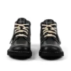 Botas Kick Hi de piel granulada para adultos unisex de Mains en gris
