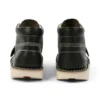 Botas Kick Hi de piel granulada para adultos unisex Mains verde oscuro