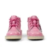 Botas Kick Hi Fruit de charol rosa unisex para bebés