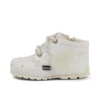 Botas Kick Hi Glitter unisex para bebé, blancas
