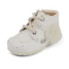 Botas Kick Hi Glitter unisex para bebé, blancas