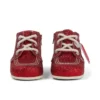 Botas Kick Hi Glitter unisex para bebé, rojas