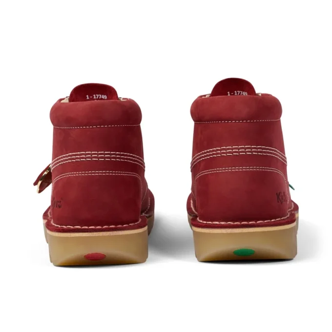 Botas Kick Hi Goldie unisex para adultos, color rojo