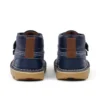 Botas Kick Hi Roll de piel azul marino unisex para niños