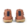 Botas Kick Hi Roll ZigZag de piel para niño pequeño, color marrón claro