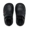 Botas Kick Hi Scuff de piel para niño pequeño, color negro