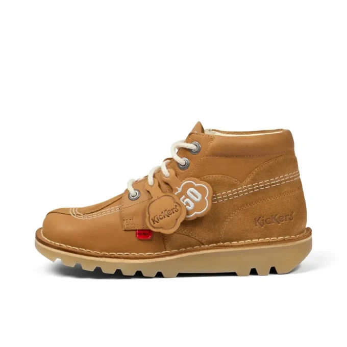 Botas Kick Hi Stitch para adultos unisex, color tostado