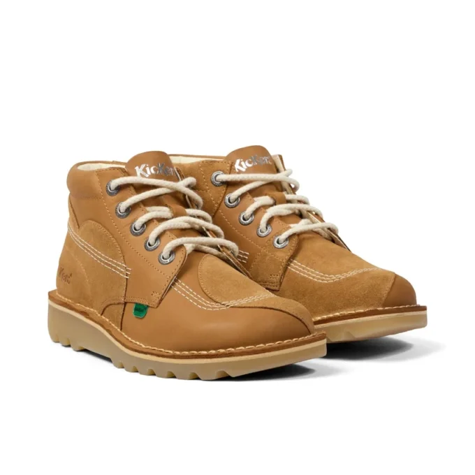 Botas Kick Hi Stitch para adultos unisex, color tostado