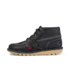 Botas Kick Hi unisex para adultos, negras/blancas