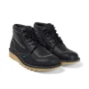 Botas Kick Hi unisex para adultos, negras/blancas