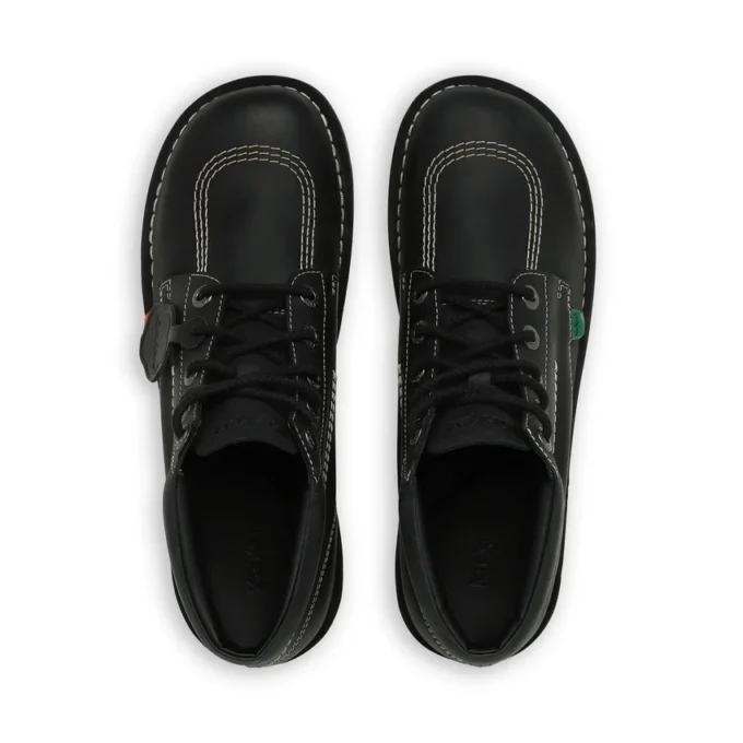 Botas Kick Hi unisex para adultos, negras/blancas