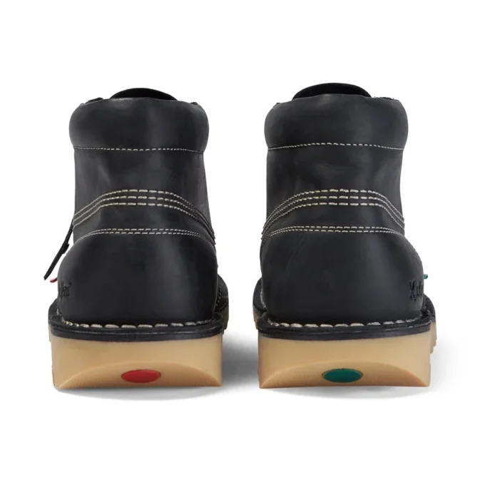 Botas Kick Hi unisex para adultos, negras/blancas