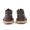 Botas Kick Hi ZigZag de piel para niño pequeño, color marrón