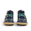Botas Kick Hi ZigZag para niño pequeño, piel azul marino