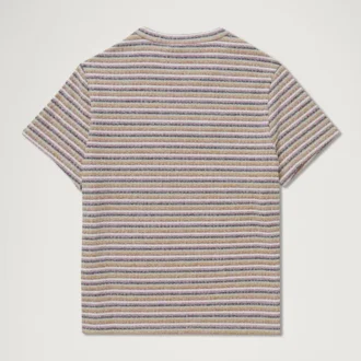 Camiseta ajustada clásica Kickers para mujer, multicolor