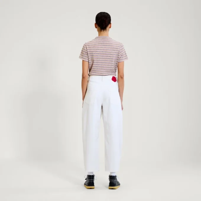 Camiseta ajustada clásica Kickers para mujer, multicolor