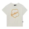 Camiseta clásica ajustada Kickers para mujer, color blanco
