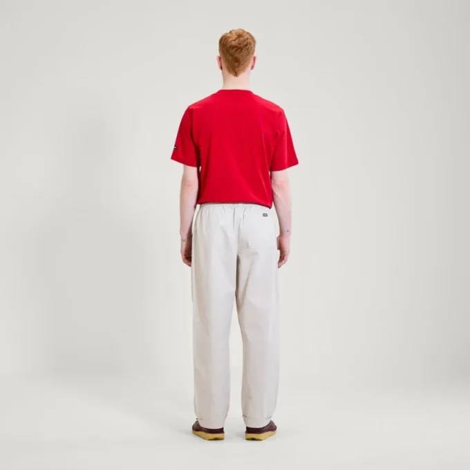 Camiseta clásica con logotipo en recuadro de Kickers para hombre, color rojo