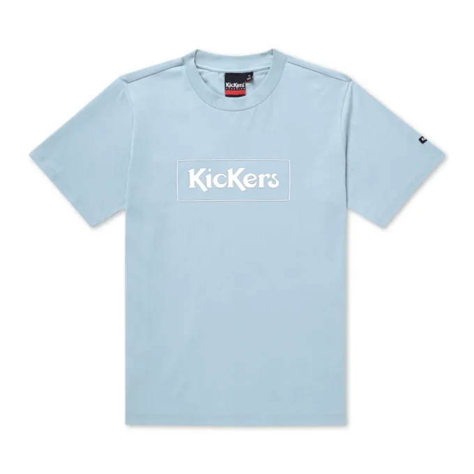 Camiseta clásica de hombre Kickers azul