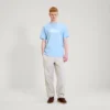 Camiseta clásica de hombre Kickers azul