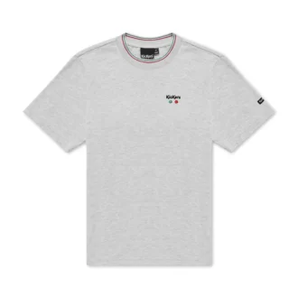 Camiseta clásica Kickers para hombre, gris