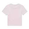 Camiseta clásica ligera Kickers para mujer, color rosa