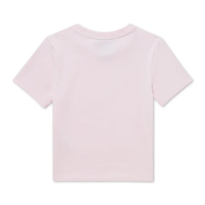 Camiseta clásica ligera Kickers para mujer, color rosa